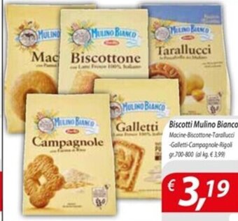 DiMeglio Biscotti Mulino Bianco gr.700-800 offerta