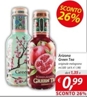 Arizona Green Tea ml.500