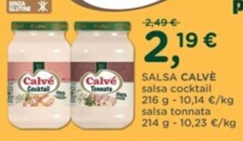 Poli SALSA CALVÈ salsa cocktail 216 G offerta