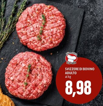 Emi Supermercati SVIZZERE DI BOVINO ADULTO offerta