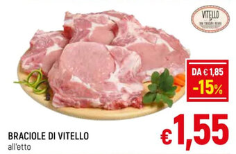 Famila Market BRACIOLE DI VITELLO offerta