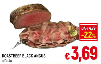 Famila Market ROASTBEEF BLACK ANGUS offerta