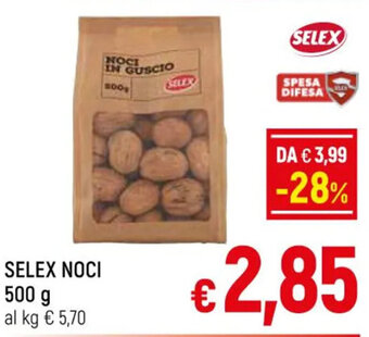 Famila Market SELEX NOCI 500 g offerta