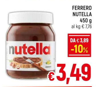 Famila Market FERRERO NUTELLA 450 g offerta