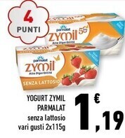 Conad Margherita Parmalat yogurt zymil offerta