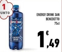 Conad Margherita San benedetto energy drink offerta
