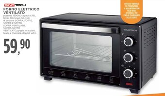 Conad SINO TECH FORNO ELETTRICO VENTILATO offerta