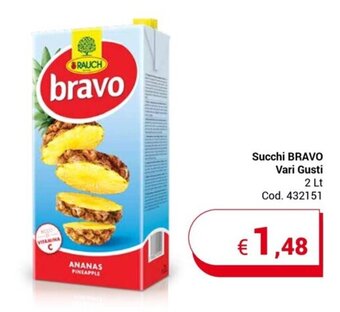 Succhi BRAVO Vari Gusti 2 Lt