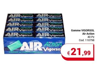 Gomme VIGORSOL Air Action 40 Pz