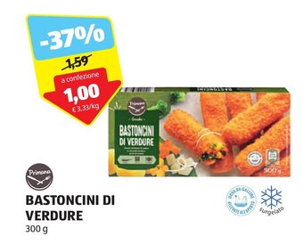 ALDI Primana BASTONCINI DI VERDURE 300 g offerta