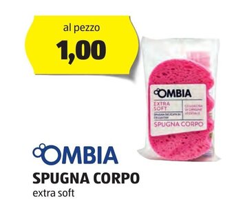 ALDI OMBIA SPUGNA CORPO extra soft offerta