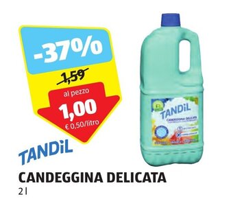 ALDI TANDIL CANDEGGINA DELICATA 2 l offerta