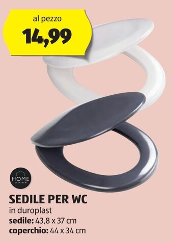 SEDILE PER WC SEDILE sedile: 43,8 x 37 cm coperchio: 44 x 34 cm 44 x 34 cm