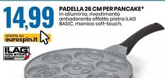 Eurospin Sistema casa padella 26 cm per pancake offerta