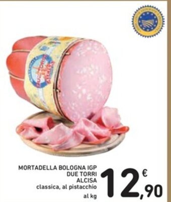 Spazio Conad MORTADELLA BOLOGNA IGP DUE TORRI ALCISA offerta