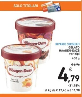 Spazio Conad GELATO HÄAGEN-DAZS vari tipi 400 g offerta