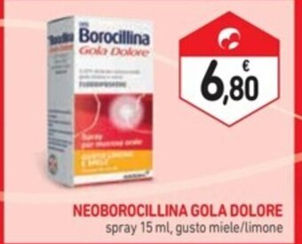 Spazio Conad NEOBOROCILLINA GOLA DOLORE spray 15 ml offerta