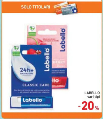 LABELLO vari tipi