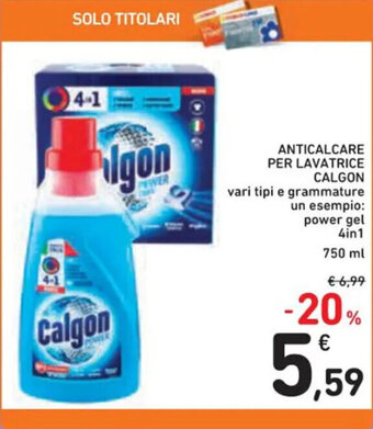 Spazio Conad ANTICALCARE PER LAVATRICE CALGON offerta