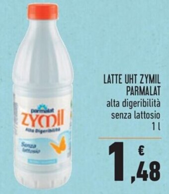 Spazio Conad LATTE UHT ZYMIL PARMALAT 1 l offerta