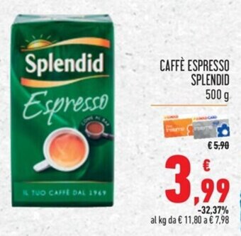 CAFFÈ ESPRESSO SPLENDID 500 g