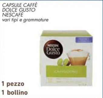 Spazio Conad CAPSULE CAFFÈ DOLCE GUSTO NESCAFÉ offerta