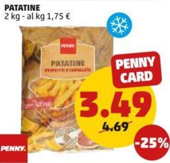 PENNY PATATINE 2 kg offerta