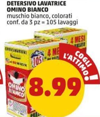 PENNY DETERSIVO LAVATRICE OMINO BIANCO offerta