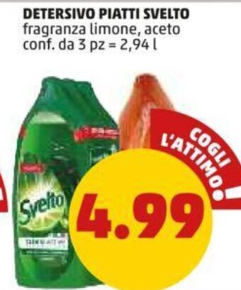PENNY DETERSIVO PIATTI SVELTO offerta