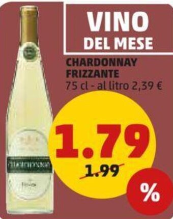 PENNY CHARDONNAY FRIZZANTE 75 cl offerta