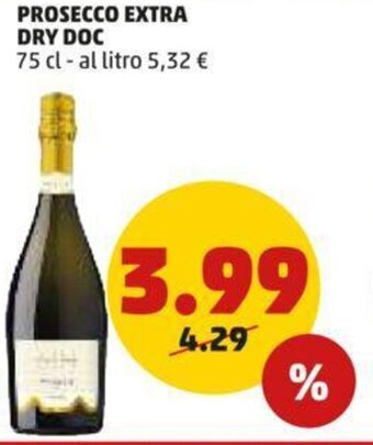 PENNY PROSECCO EXTRA DRY DOC 75 cl offerta