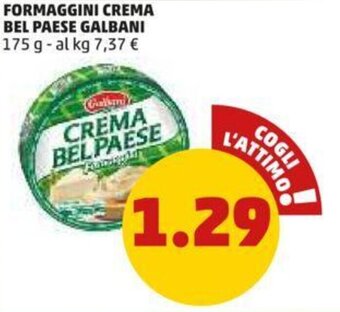 PENNY FORMAGGINI CREMA BEL PAESE GALBANI 175 g offerta