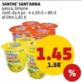 SANTHE' SANT'ANNA 4 pz-4 x 20 cl