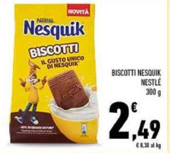 Conad BISCOTTI NESQUIK NESTLÉ 300 g offerta