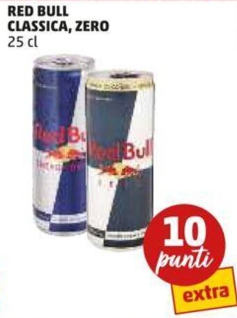 PENNY RED BULL CLASSICA, ZERO 25 cl offerta