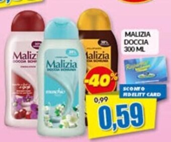 Risparmio Casa MALIZIA DOCCIA 300 ML offerta