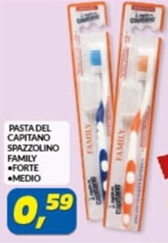 Risparmio Casa PASTA DEL CAPITANO SPAZZOLINO FAMILY offerta