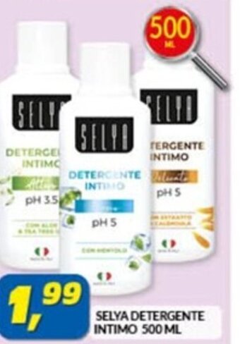 Risparmio Casa SELYA DETERGENTE INTIMO 500 ML offerta