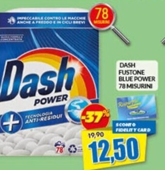 Risparmio Casa DASH FUSTONE BLUE POWER 78 MISURINI offerta