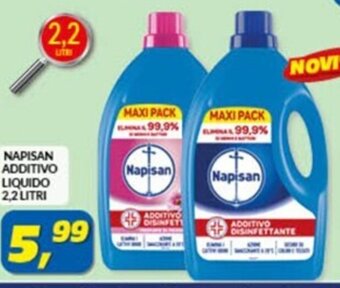 Risparmio Casa NAPISAN ADDITIVO LIQUIDO 2,2 LITRI offerta