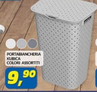 Risparmio Casa PORTABIANCHERIA KUBICA COLORI ASSORTITI offerta