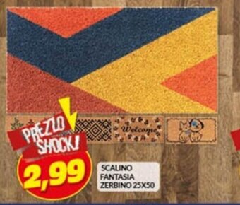Risparmio Casa SCALINO FANTASIA ZERBINO 25X50 offerta