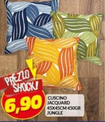 Risparmio Casa CUSCINO JACQUARD 45X45CM 450GR JUNGLE offerta