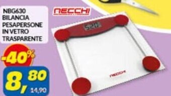 Risparmio Casa BILANCIA PESAPERSONE IN VETRO TRASPARENTE offerta