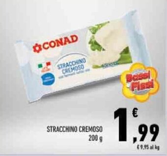 Conad STRACCHINO CREMOSO 200 g offerta