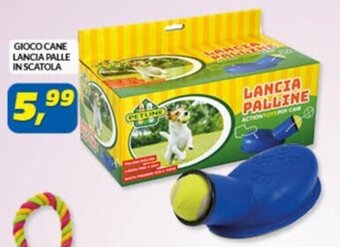 Risparmio Casa GIOCO CANE LANCIA PALLE IN SCATOLA offerta