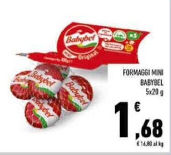 Conad FORMAGGI MINI BABYBEL 5x20 g offerta