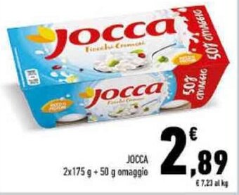 Conad JOCCA 2x175 g + 50 g omaggio offerta