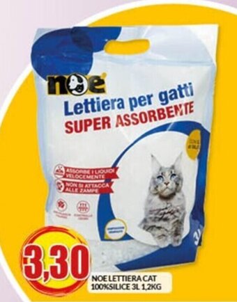 Risparmio Casa NOE LETTIERA CAT 100%SILICE 3L 1,2KG offerta