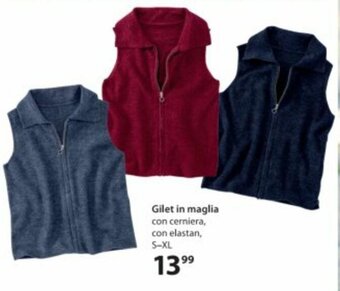 Gilet in maglia S-XL